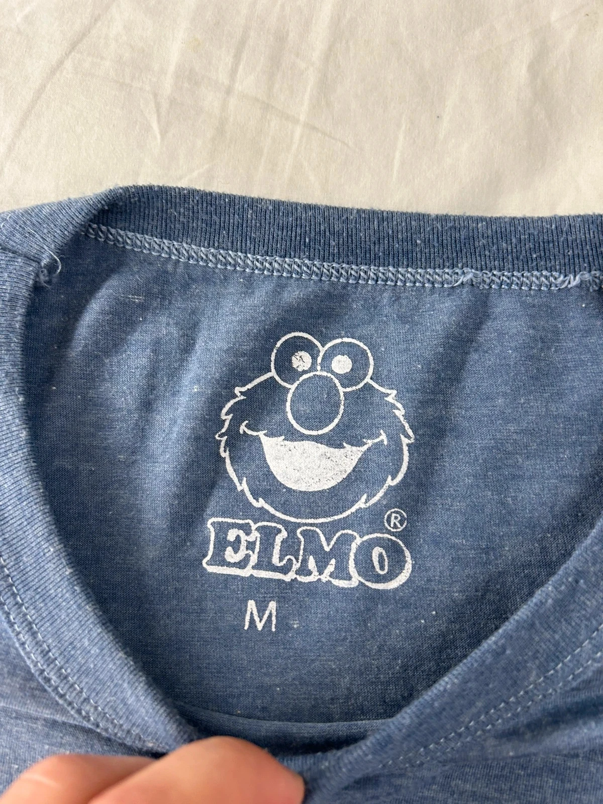 Blauw T-shirt met the boss elmo print maat M – photo 6
